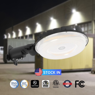วงจรไฟฟ้า LED 100W 12000 ลูเมน เซ็นเซอร์โฟโตเซลล์มืดถึงเช้า IP65 UL DLC cUL