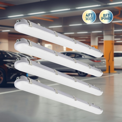 Triproof LED Batten Light With Selectable Color Temperature 3500K / 4000K / 5000K / 5700K / 6500K ราคาถูก