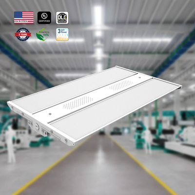 80W 400W Dimmable Industrial High Bay Square Led Light ไฮเบย์เส้นสําหรับโรงงานอุตสาหกรรม
