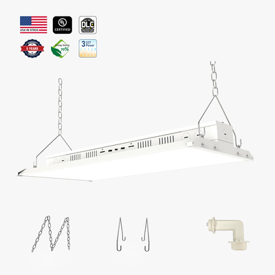 แสง LED Linear Highbay Light 80-400W ปรับแสง 13000lm สําหรับโกดังร้านค้า