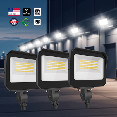 ไฟฟ้า LED ดาวลื่นกลางแจ้งด้วยโฟโตเซลล์แสงสูง 140LM / W 100W 120W 150 Watt สําหรับการปรับแสงหน้าต่างที่จอดรถ