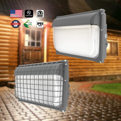 OEM Slim LED Wall Pack Light 30W 40W 60W 80W 120W 3CCT ปรับปรับ IP65 กันน้ํา สําหรับ Dock การบรรทุก