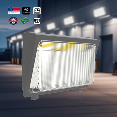สตรีท LED วอลแพ็ค ไลท์ด้วยเซ็นเซอร์การเคลื่อนไหว โฟโตเซลล์ 30W 40W 60W 80W 100W 120W Ip65