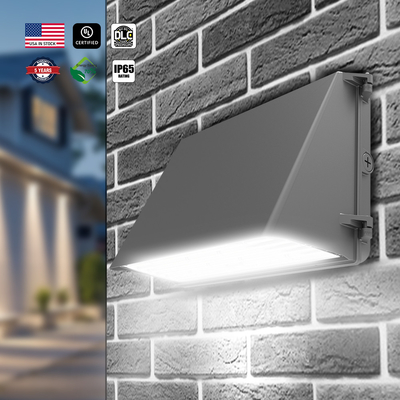 ราคาที่สามารถแข่งขันได้ ปรับกันน้ํา IP65 80W 60W 40W ตัดเต็ม Off Street Outdoor Wallpack Lamp Led Wall Pack Light Led