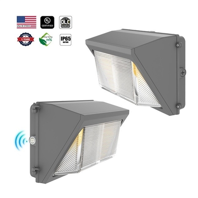 อลูมิเนียม 5200lm 40 วัตต์ LED Wall Pack สีน้ําตาล LED แสงภายนอกอาคาร