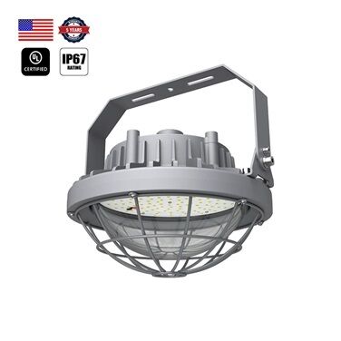 ไฟ LED UFO กันระเบิด ออกแบบมาสําหรับโรงแรมกันระเบิด ไฟฟ้าที่มีประสิทธิภาพครอบคลุม 40W ถึง 300W