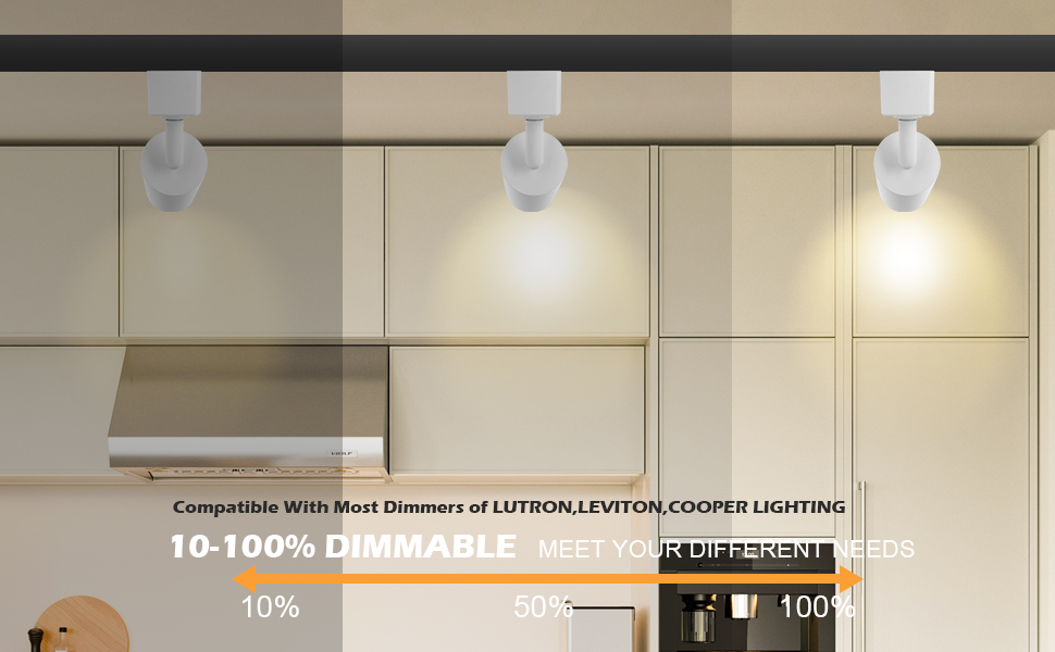 2700K-4000K LED Spot Light Fixtures, 110Lm/w IP20 LED Track Lamp ราคาถูก 4